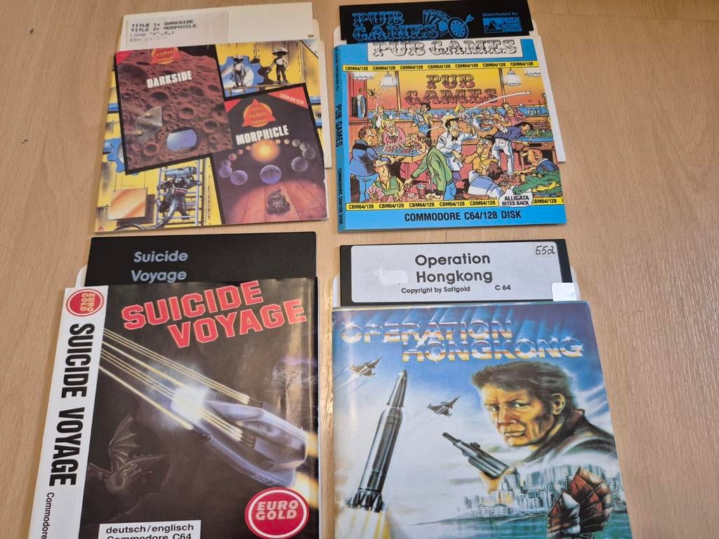 originele Commodore 64 c64 disk spellen 12 euro per stuk, Ophalen of Verzenden, Zo goed als nieuw