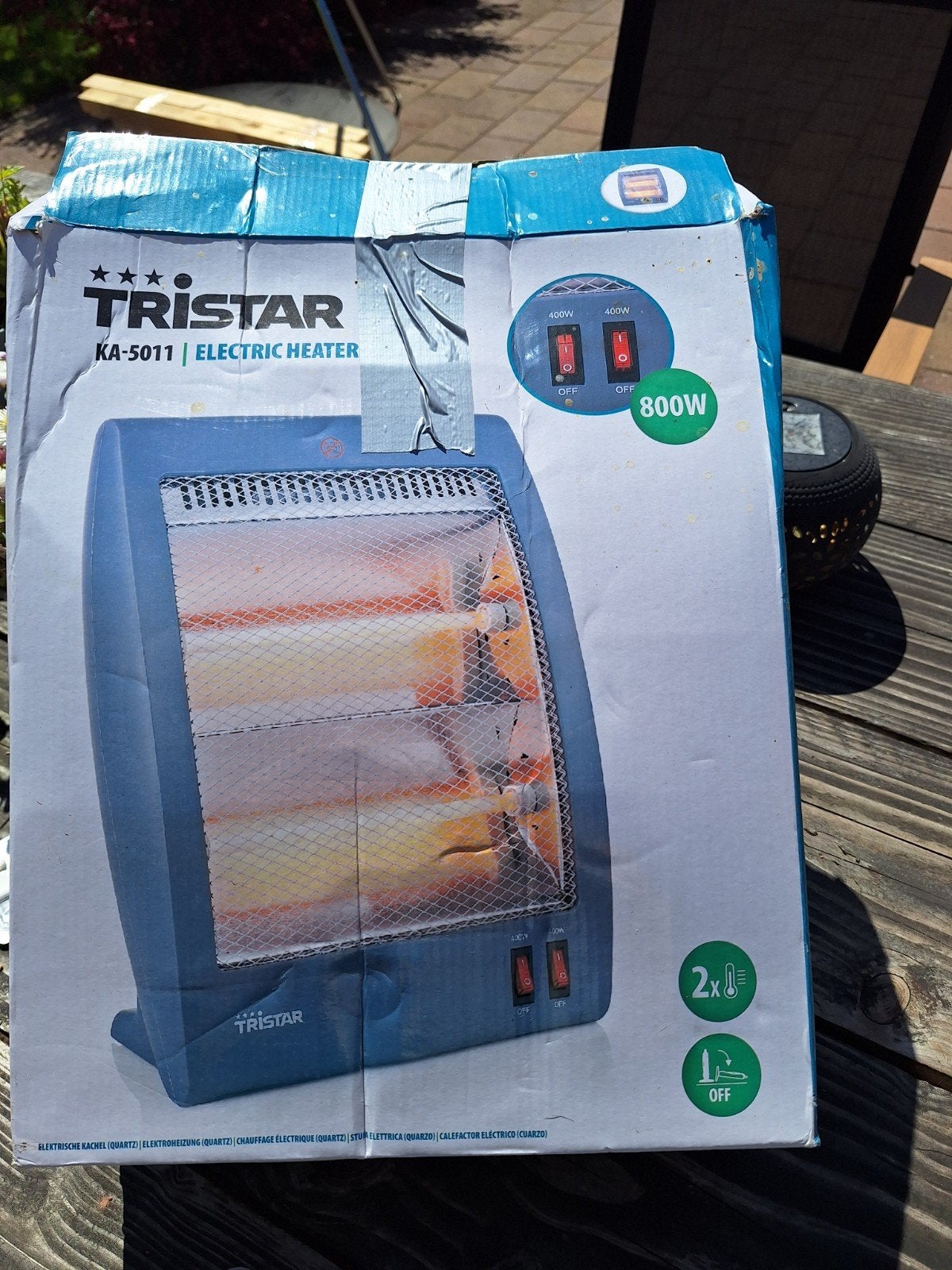 Tristar tafelheater, Ophalen of Verzenden