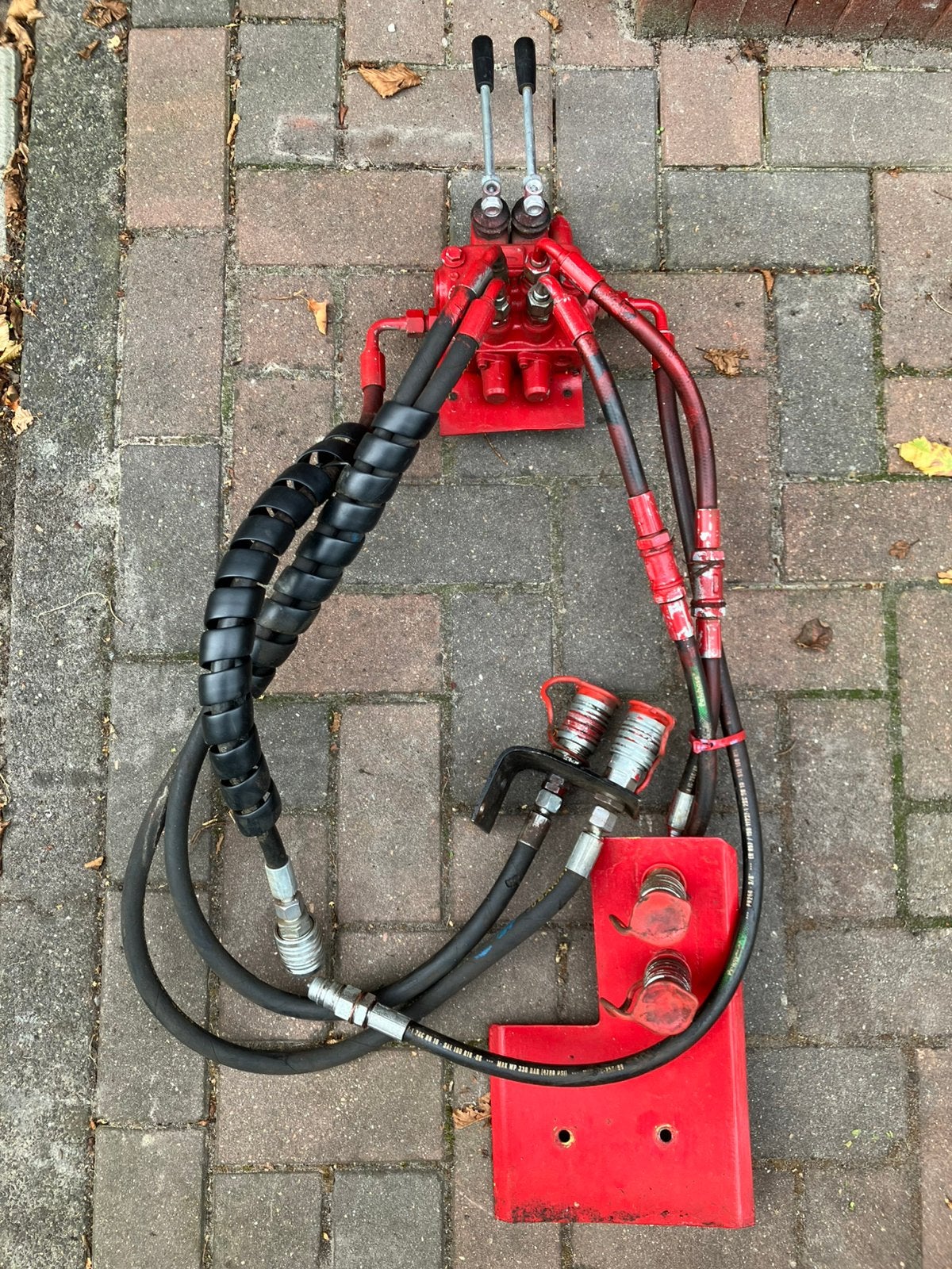 2x Dubbelwerkend ventielblok opbouwset, Ophalen, Zo goed als nieuw