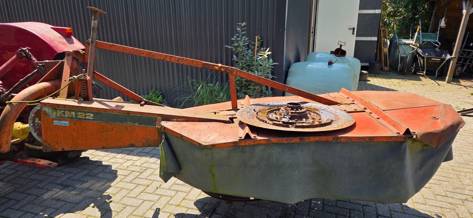 Deutz Fahr KM22 165 cm cyclomaaier, Ophalen