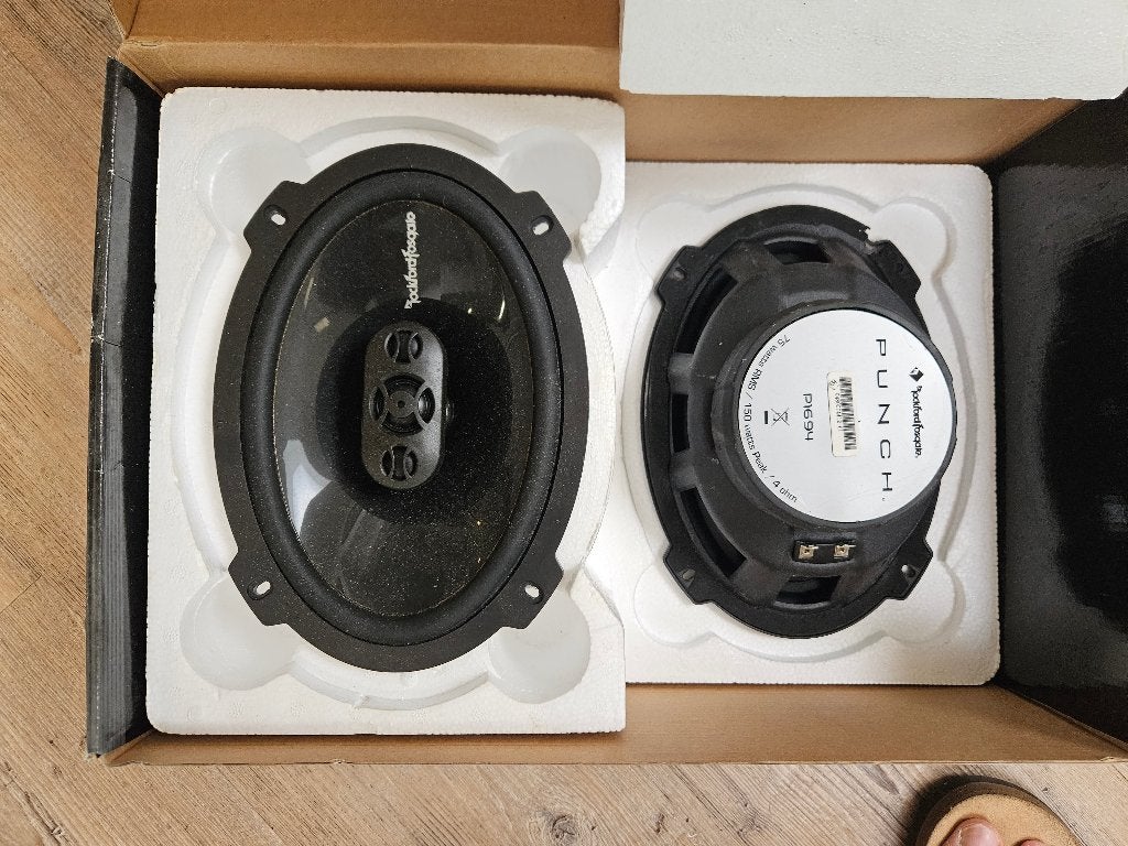 Autospeakers Rockford Fosgate Punch P1694 set, Ophalen, Zo goed als nieuw