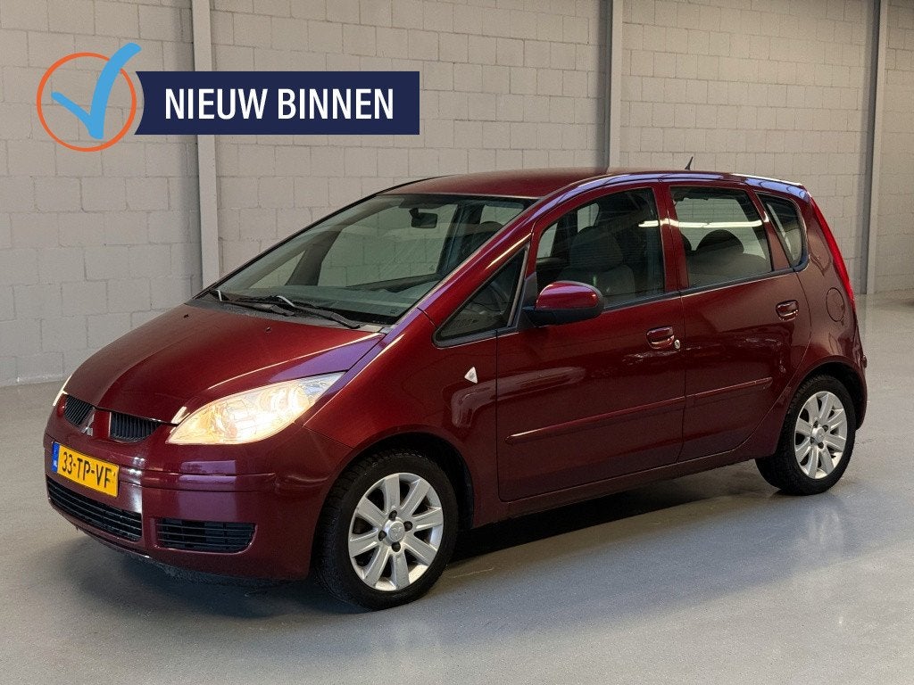 Mitsubishi Colt 1.3 Invite, Auto's, Dealer onderhouden, Verwarmde buitenspiegels, Gebruikt, 31 €/maand
