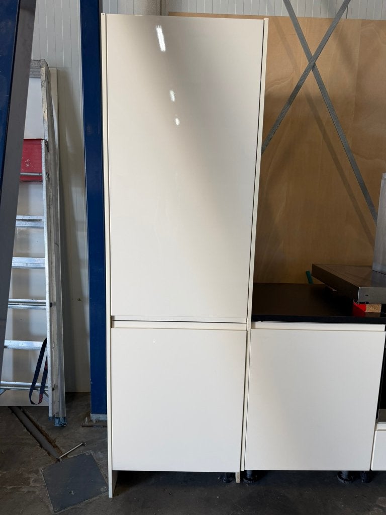 Keuken Compleet met APP 120Keukens op voorraad Nr. 2978, Ophalen, Wit, Enkelwandige keuken, Zo goed als nieuw