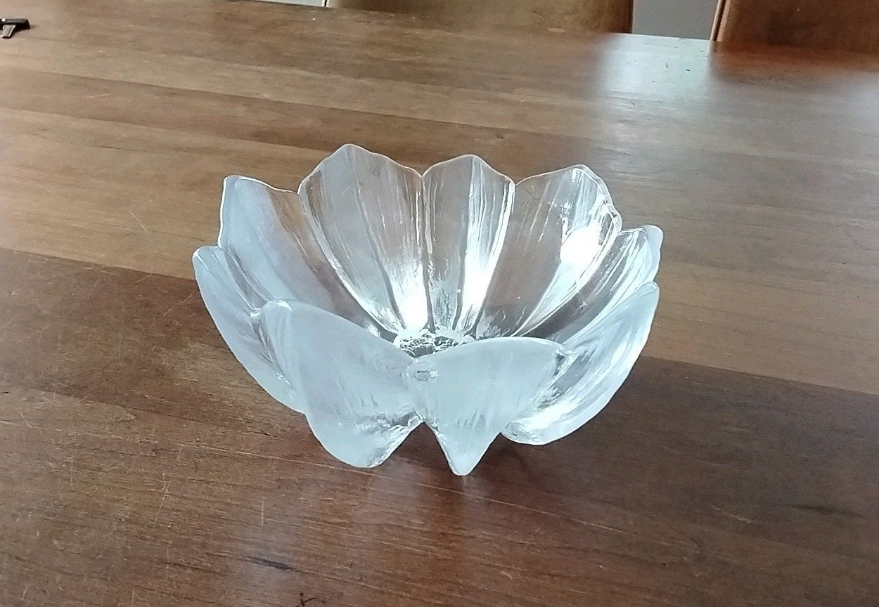 Kosta Boda "Water Lily", Monet Bowl jaren 80, vintage, zwaar, Ophalen of Verzenden