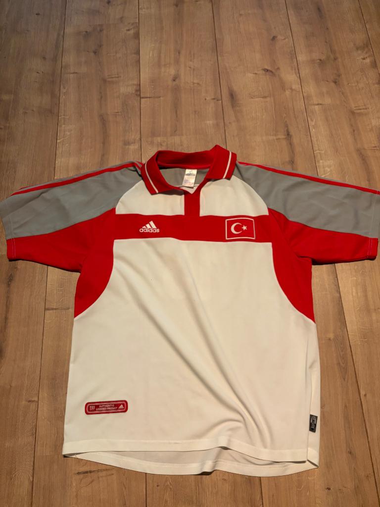 Authentiek voetbalshirt/polo Turkije, Nagib, Verzamelen, Sportartikelen en Voetbal, Ophalen of Verzenden, Zo goed als nieuw, Buitenlandse clubs