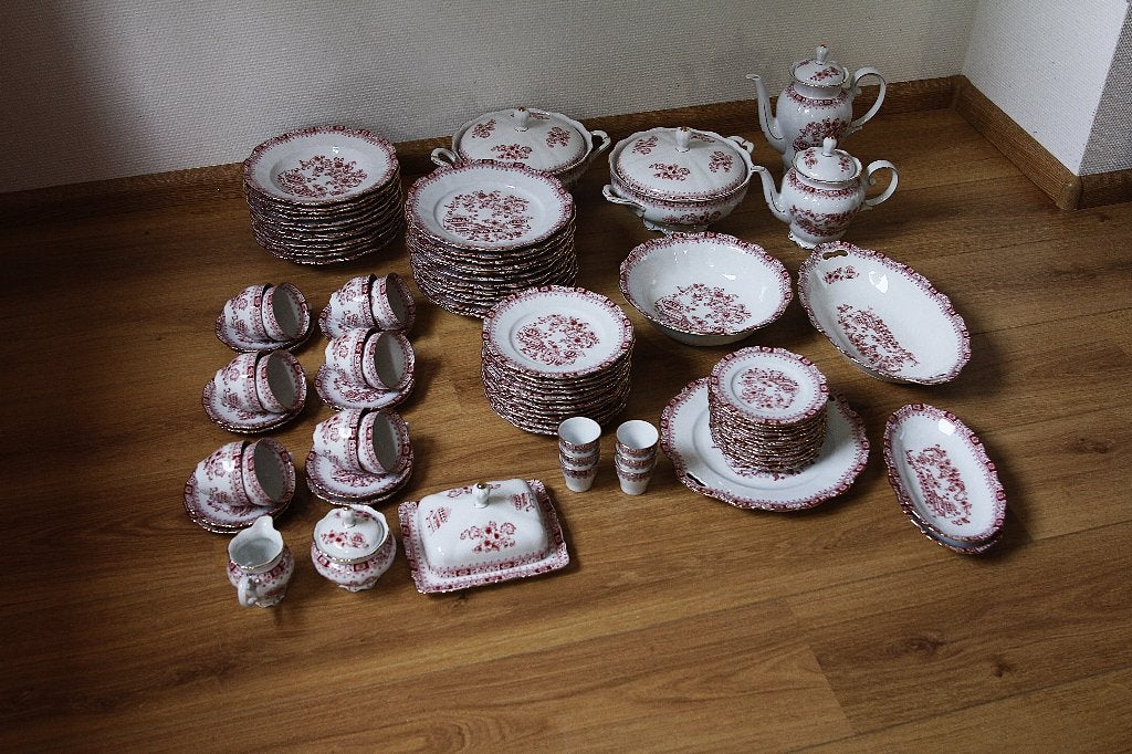 65 delen Vintage servies van Seldenn Duitsland, Overige merken, Vintage, Ophalen of Verzenden, Zo goed als nieuw