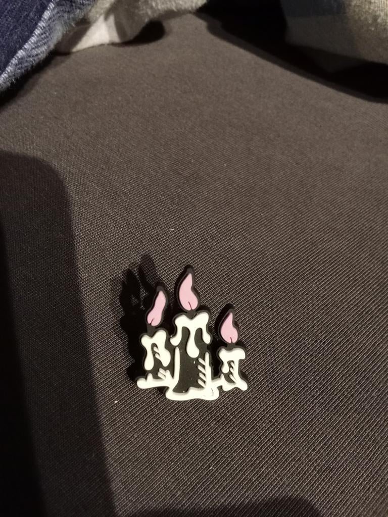 Pin/badge/button kaarsen, Ophalen of Verzenden, Nieuw, Overige onderwerpen, Speldje of Pin