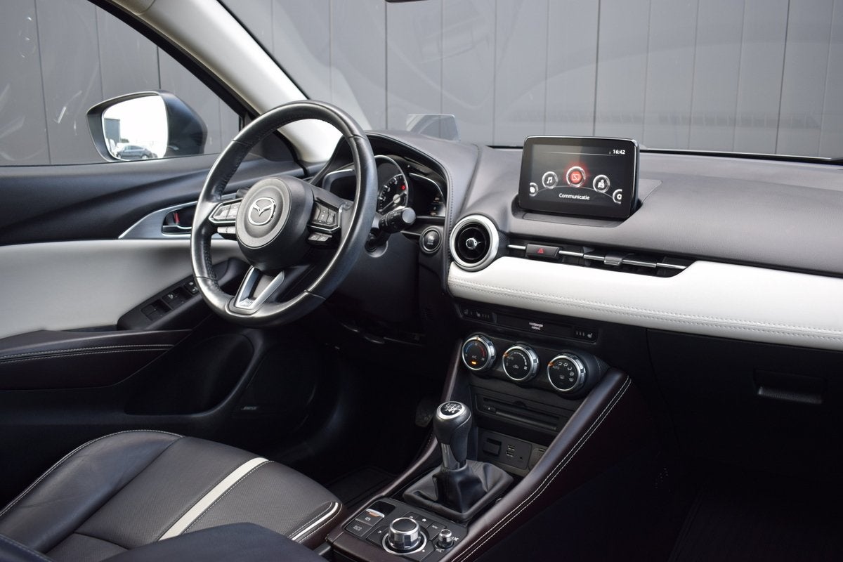 Mazda CX-3 2.0 SkyActiv-G GT-M LED | Vol Leder | Head-Up | B, Voorwielaandrijving, 4 cilinders, Met garantie (alle), 122 pk