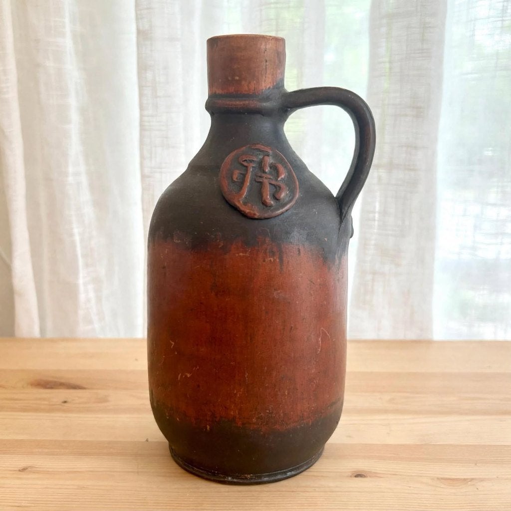 Vintage Bartmankruikje / Bierkruik HB - 21 cm, Antiek en Kunst, Ophalen of Verzenden