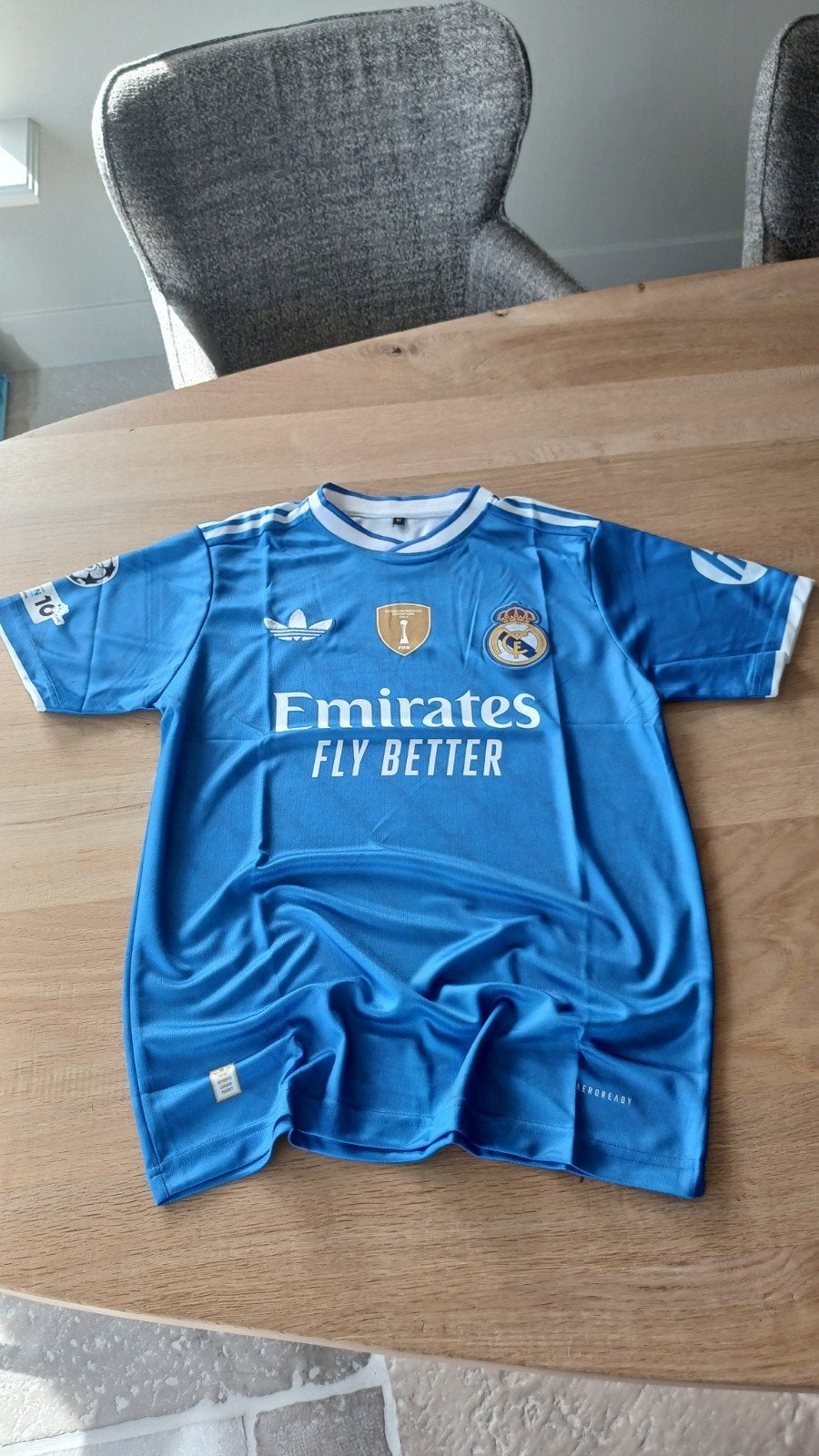 Real Madrid 25-26 thirdshirt Mbappe, Ophalen of Verzenden, Nieuw, Wit