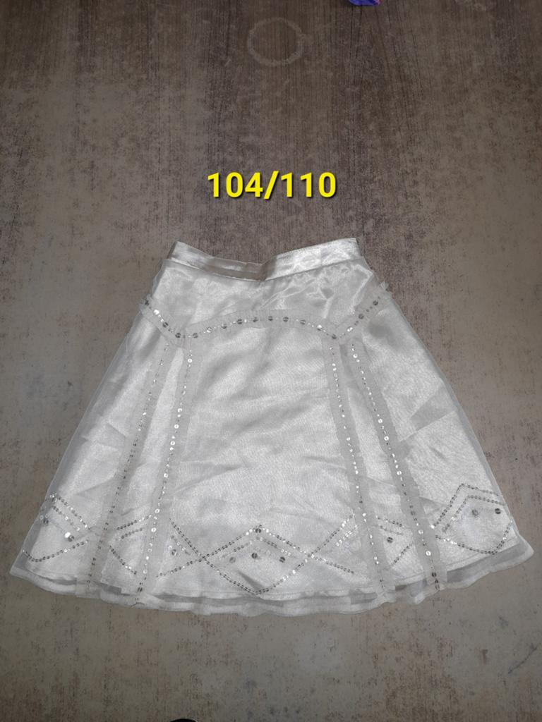 zomer rokje met pailletten maat 104 110, Ophalen of Verzenden, Zo goed als nieuw, Meisje, Jurk of Rok