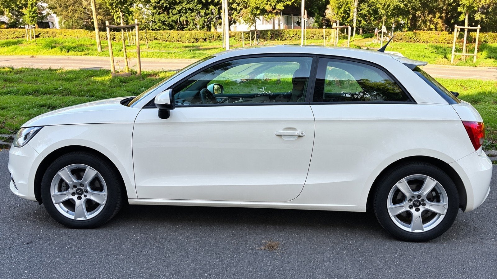 audi a1 automaat, Auto's, Automaat, Stof, A1, Wit
