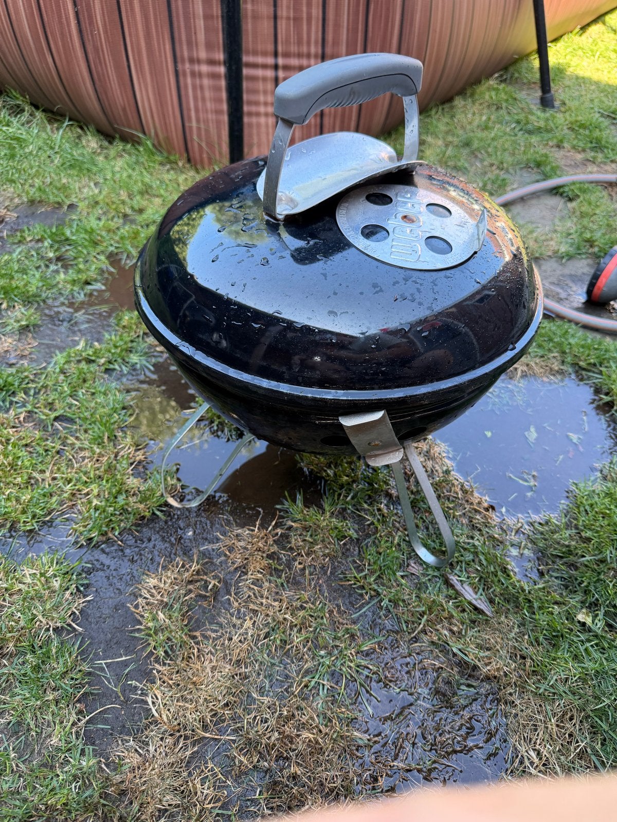 Weber smokey joe, Ophalen, Gebruikt