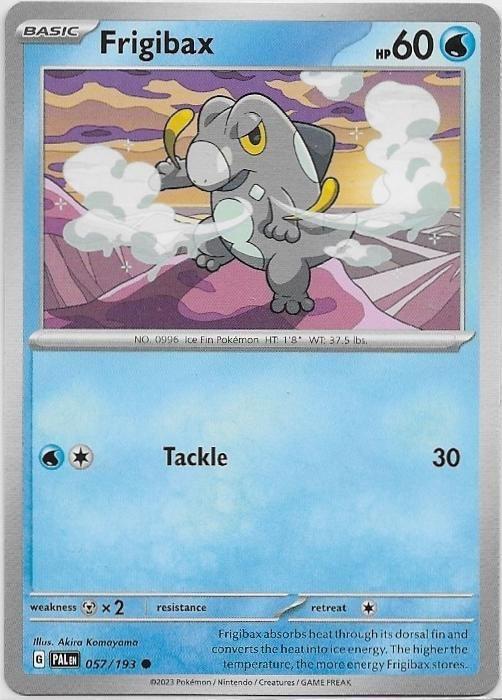 Paldea Evolved,  Frigibax [common] 57/193, Verzenden, Nieuw, Losse kaart
