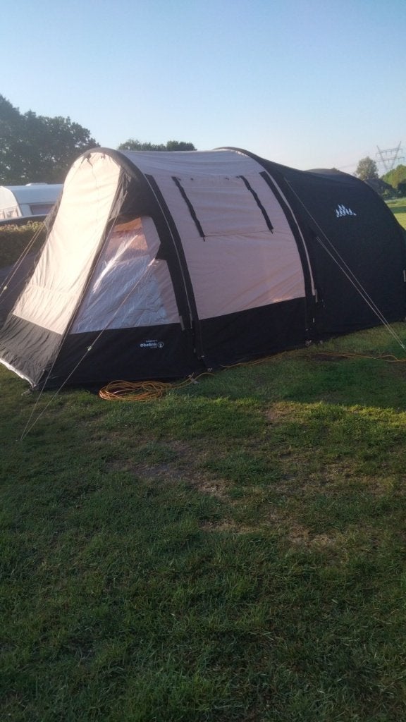 tent, Ophalen, Zo goed als nieuw