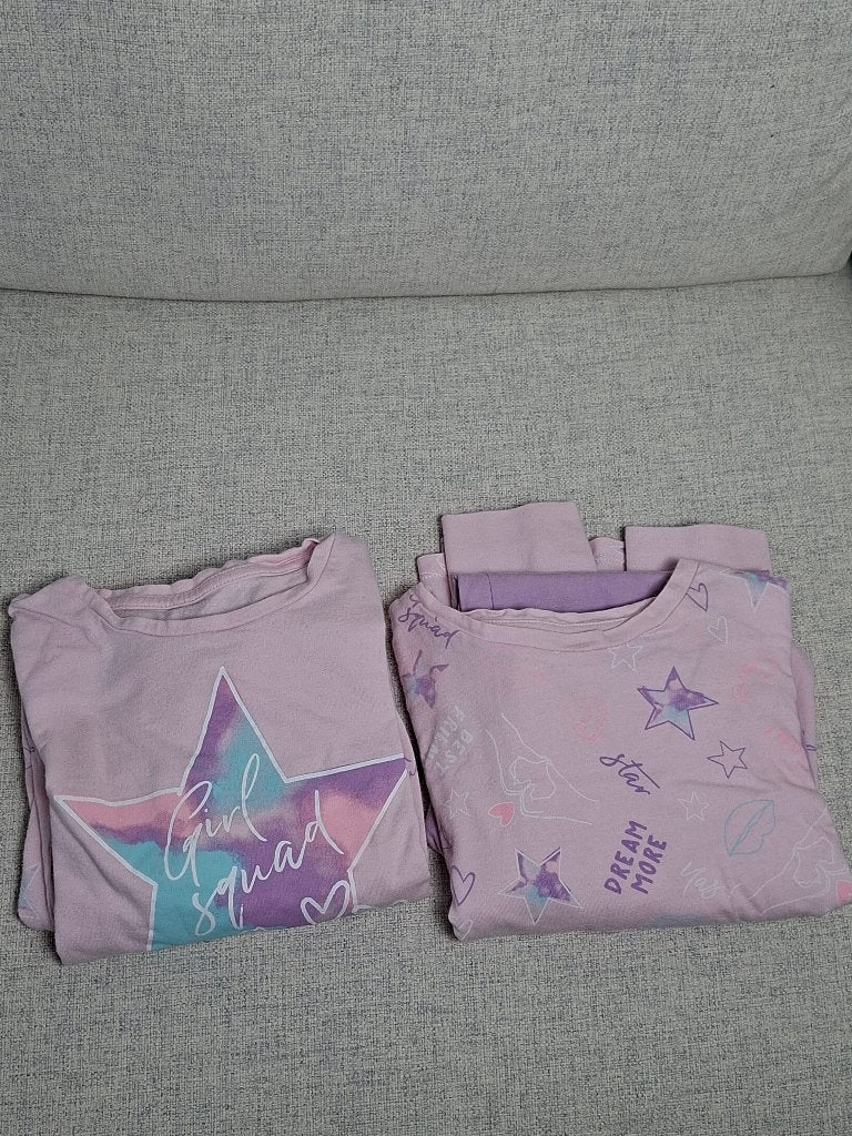Set 2 C&A pyjama’s meisjes roze maat 122, Kinderen en Baby's, Nacht- of Onderkleding, Gebruikt, C&A, Meisje