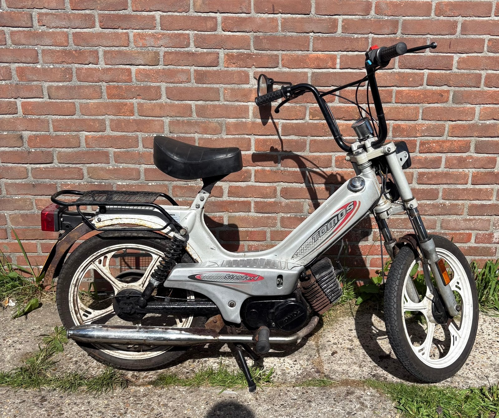 Tomos geel kenteken, Fietsen en Brommers, Brommers | Tomos, Gebruikt, Standard, Ophalen