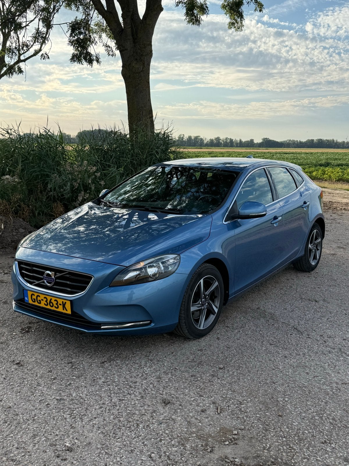 Volvo V40 2.0 D2 120PK 2015 Blauw, Voorwielaandrijving, Zwart, Blauw, 1337 kg