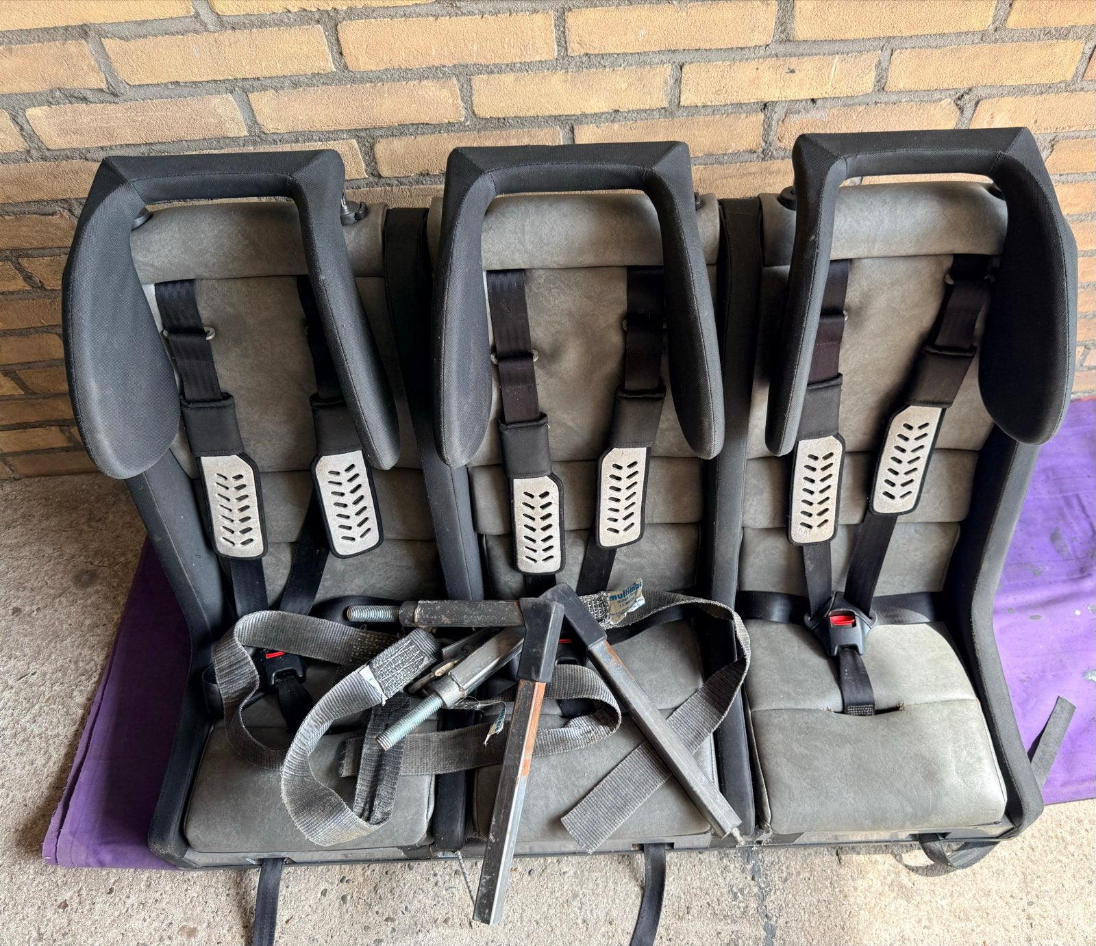 Multimac 1000 3-zits kinderstoel, Kinderen en Baby's, Gebruikt, Overige methoden, 9 t/m 36 kg, Ophalen