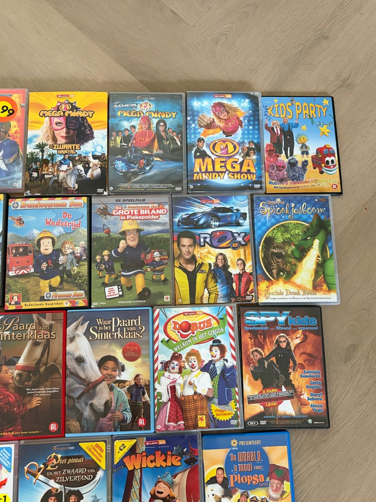 Grote collectie kinderfilms en series op DVD, Cd's en Dvd's, Avontuur, Alle leeftijden, Ophalen of Verzenden, Zo goed als nieuw