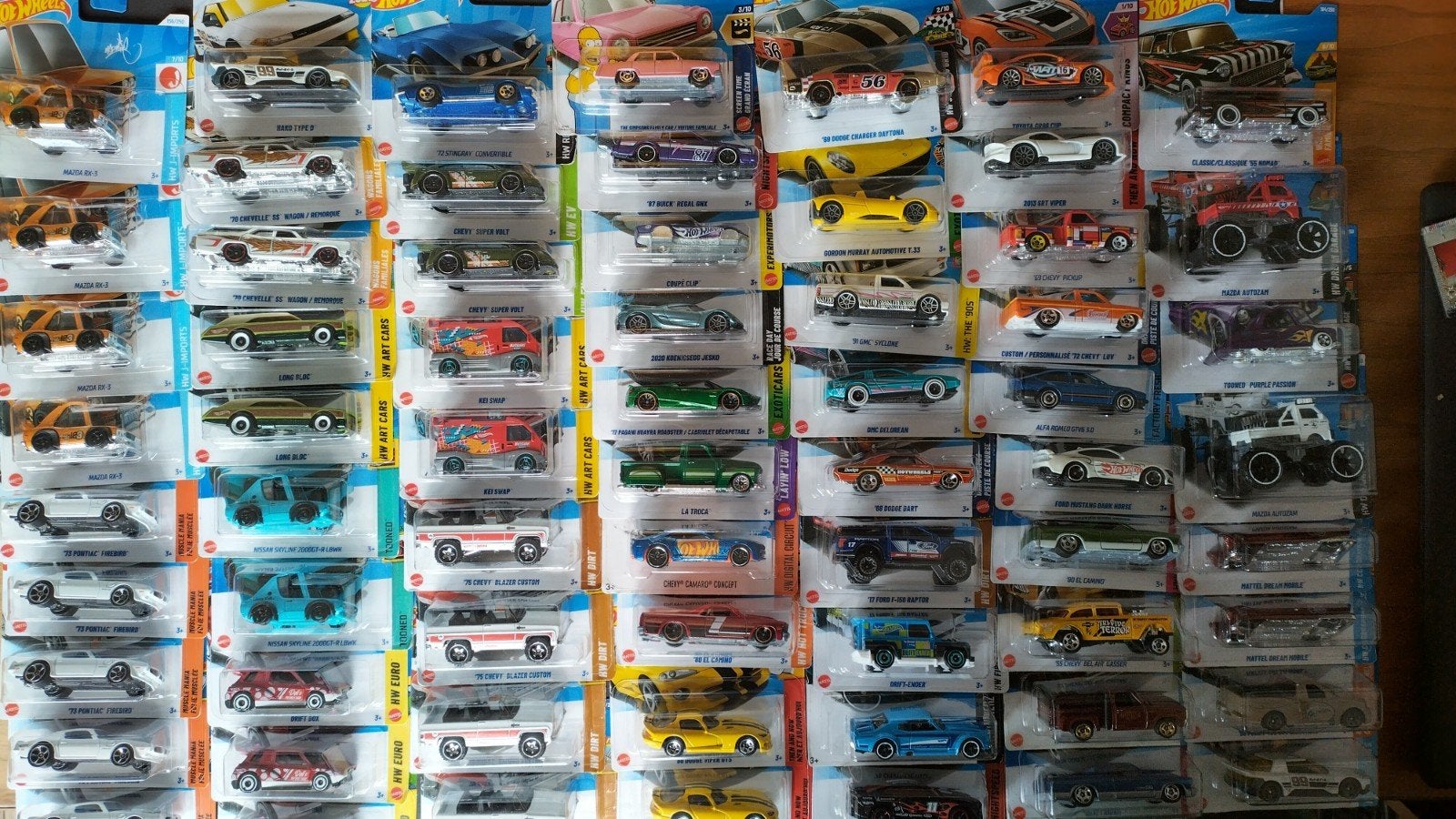 Hotwheels 65 x partij kavel Pol, Auto, Verzenden, ., Nieuw
