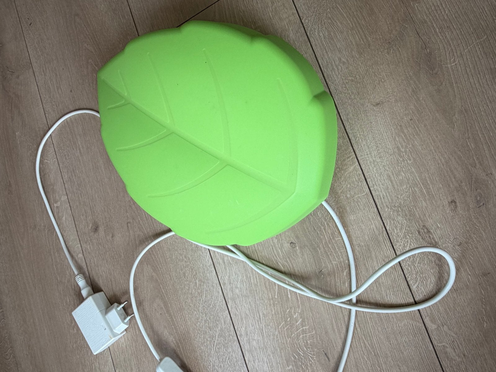 IKEA bladlamp - Groene wandlamp/plafondlamp, Ophalen, Kunststof, IKEA, Zo goed als nieuw