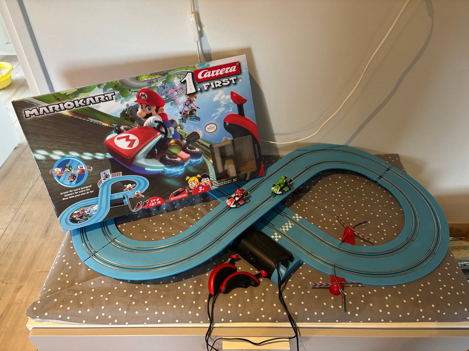 Carrera First Mario Kart Racebaan - Complete Set, Racebaan, Zelf te bouwen, Carrera, Ophalen of Verzenden