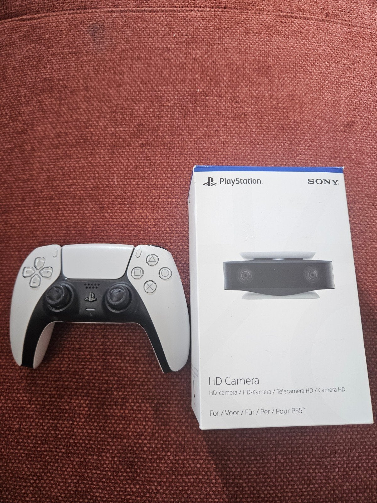 Ps5 controller + HD camera ps5, Ophalen, Zo goed als nieuw