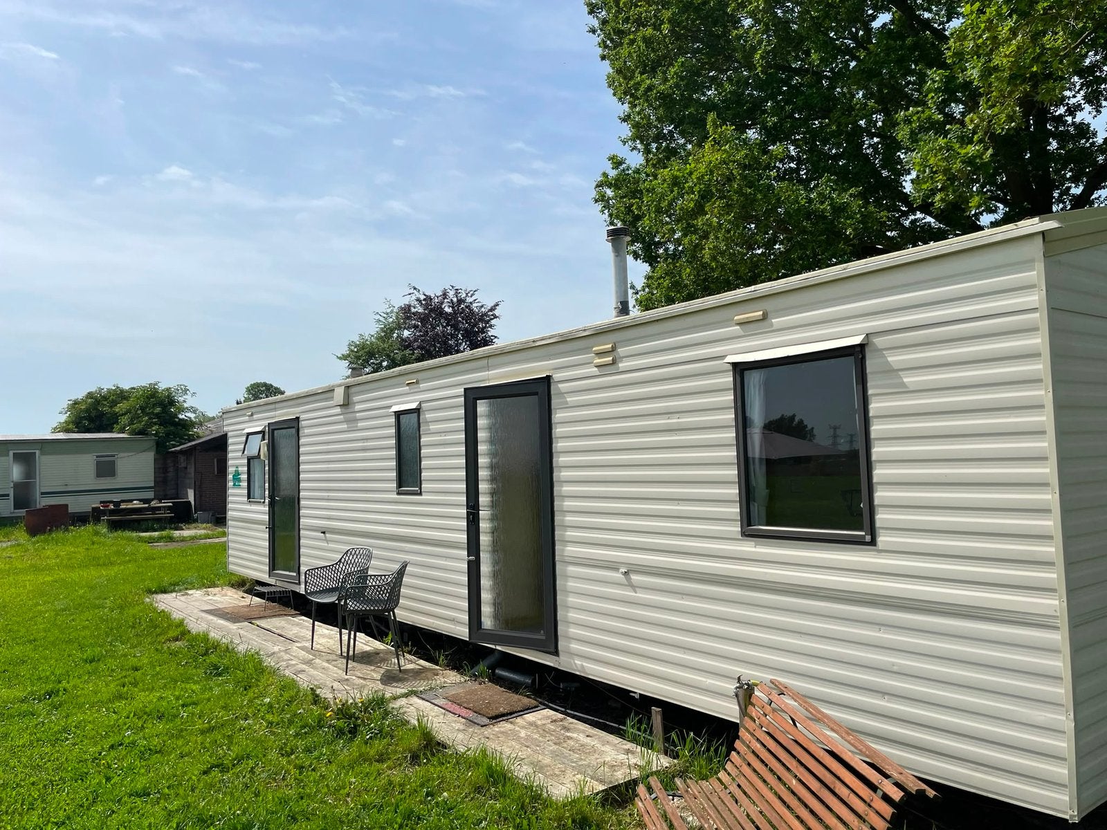 Stacaravan 6 personen, Caravans en Kamperen, Tot en met 6
