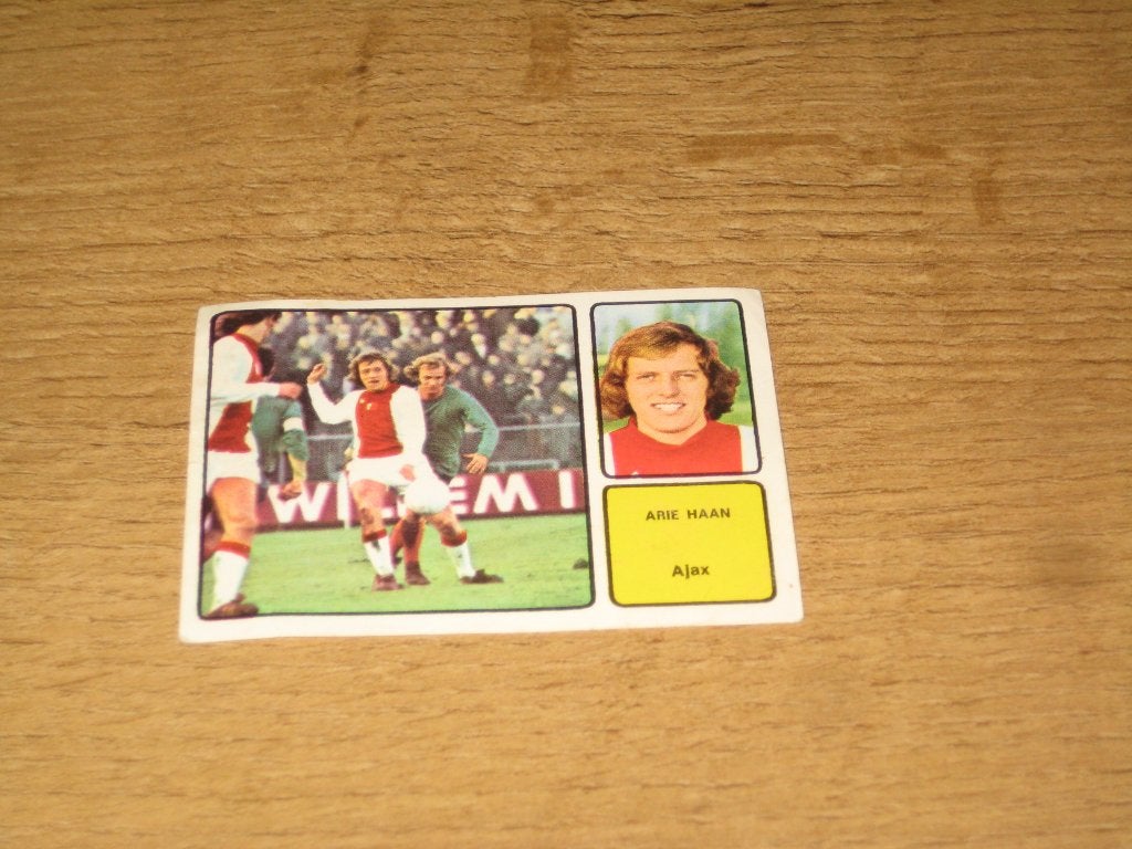 voetbalplaatjes voetbalsterren 74/75 vanderhout eredivisie -, Ophalen of Verzenden, Zo goed als nieuw, Overige binnenlandse clubs