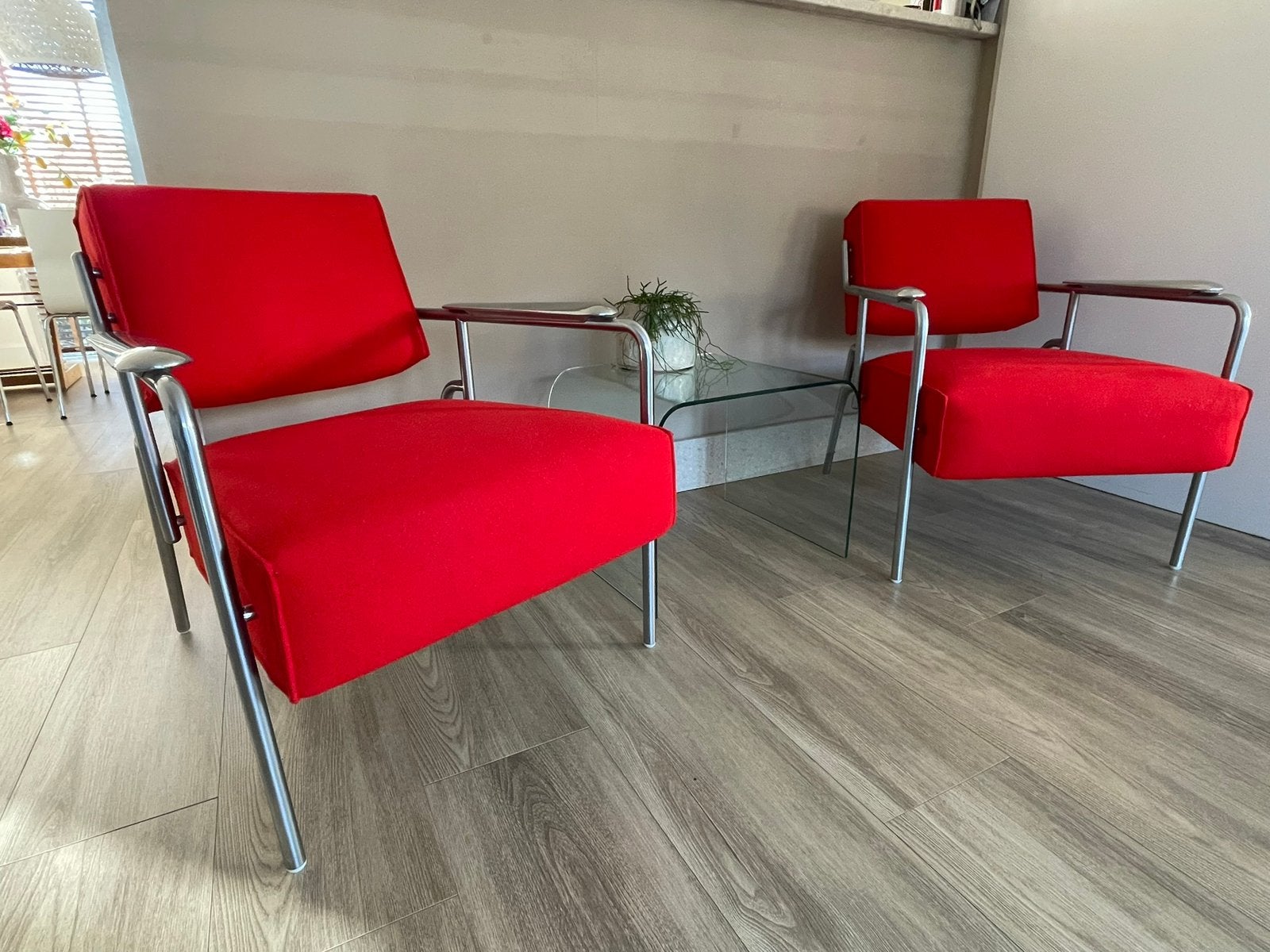 Set van 2 Design on Stock Spunk fauteuils – Roderick Vos, Ophalen, Zo goed als nieuw, 75 tot 100 cm, 50 tot 75 cm