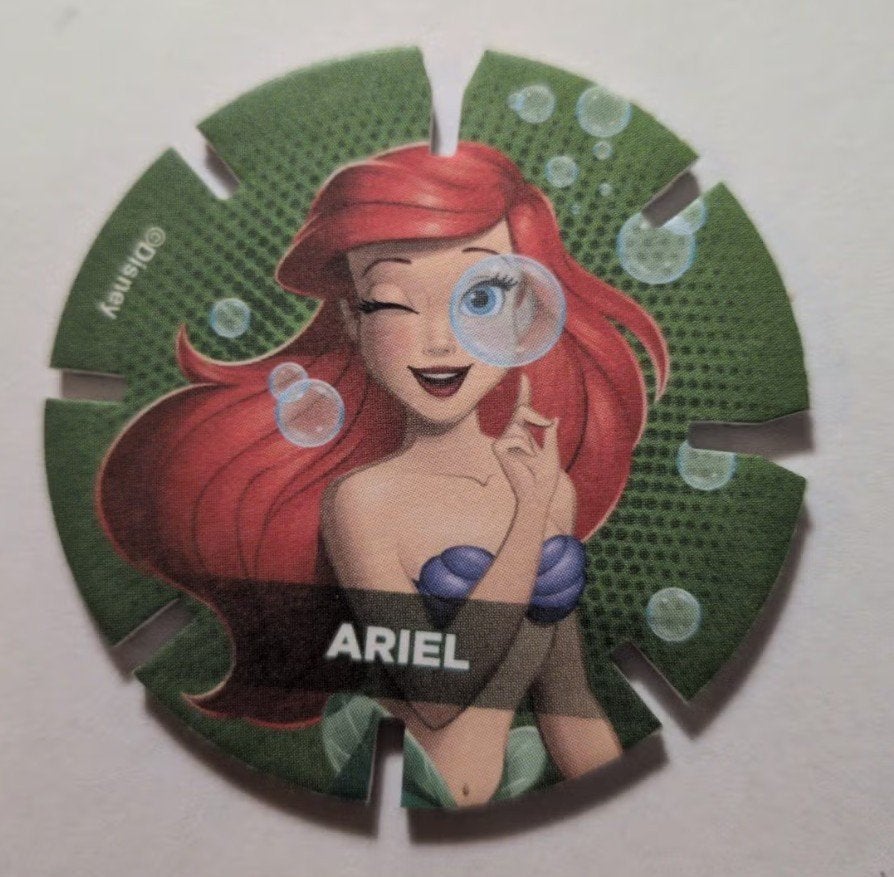 Gevonden: diskey ariel/de kleine zeemeermin, Ophalen, Overige figuren, Zo goed als nieuw, Beeldje of Figuurtje