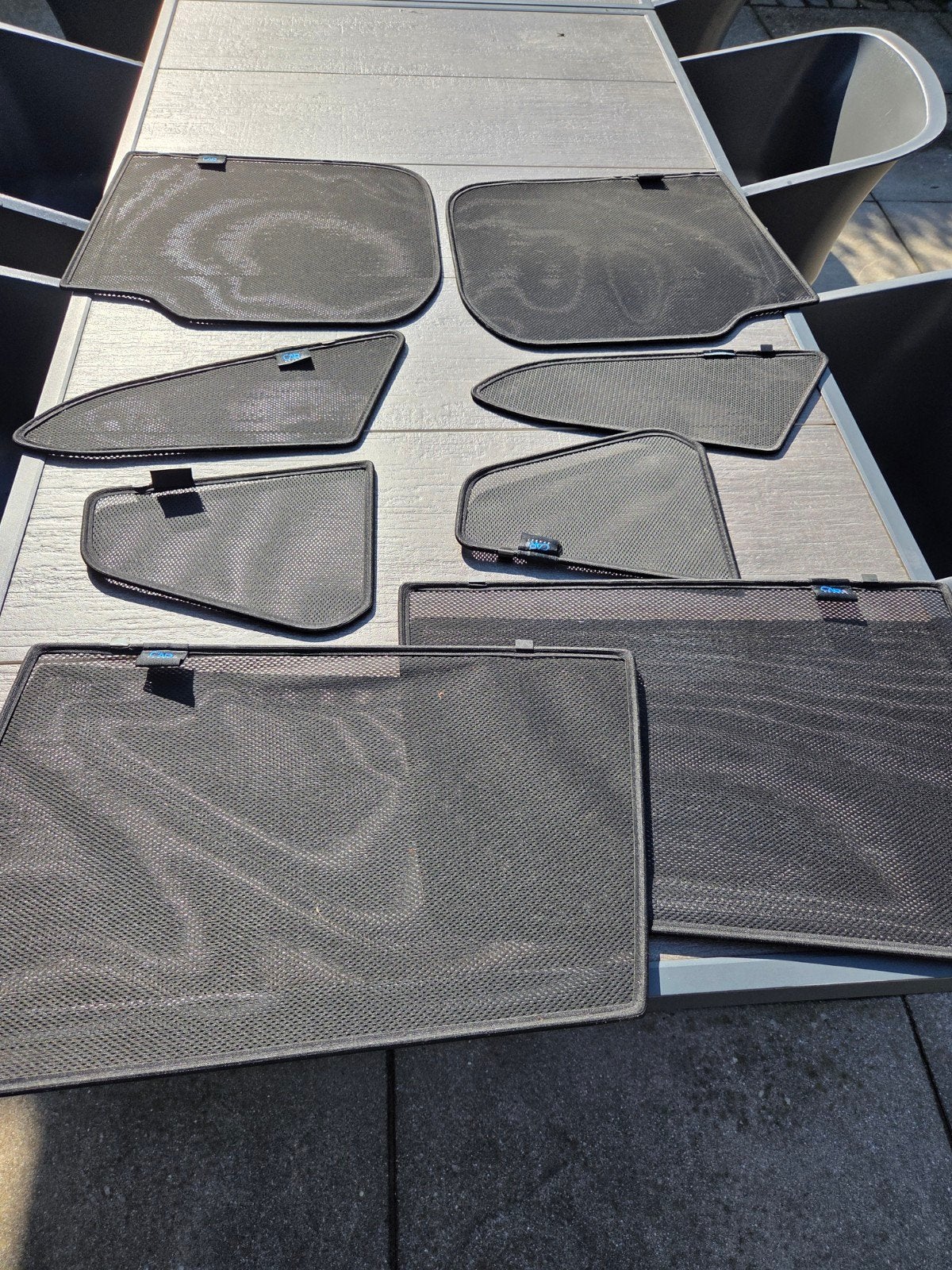 Carschades Volvo V60 sunshades privacyshades, Ophalen of Verzenden, Zo goed als nieuw