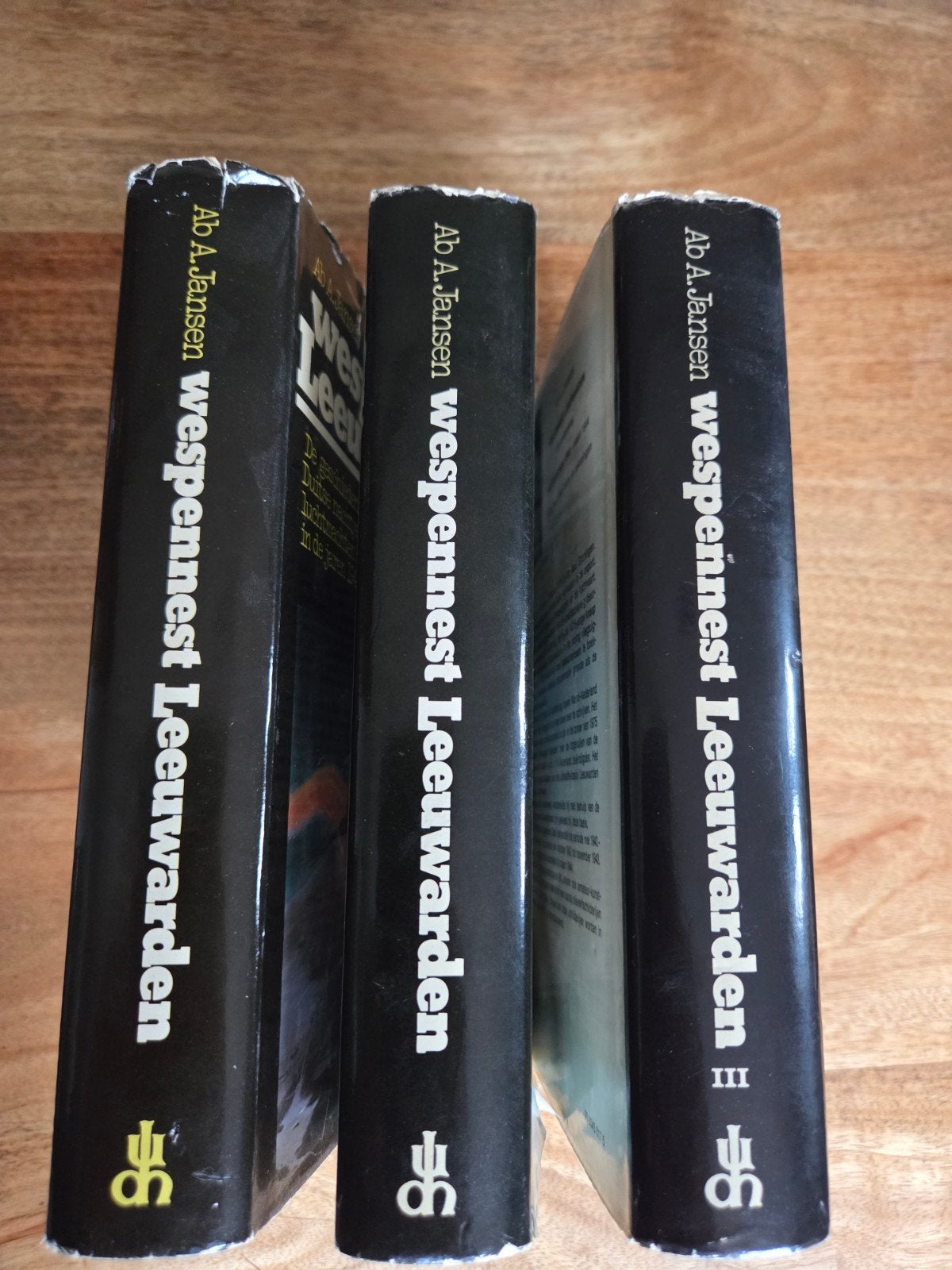 Complete 3-delige set: Wespennest Leeuwarden – Ab A. Jansen, Ophalen of Verzenden, Tweede Wereldoorlog, Gelezen