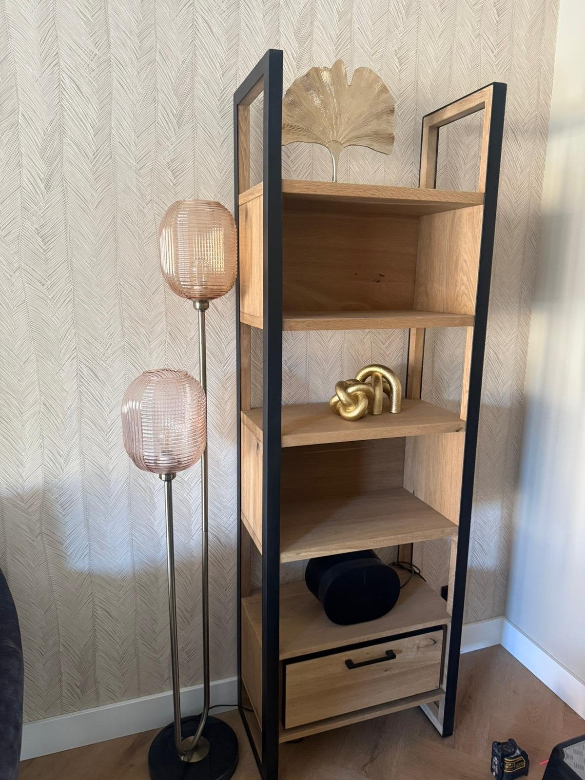 Boekenkast Metalo Henders and Hazel, Huis en Inrichting, Ophalen, Met plank(en), 200 cm of meer, 50 tot 100 cm