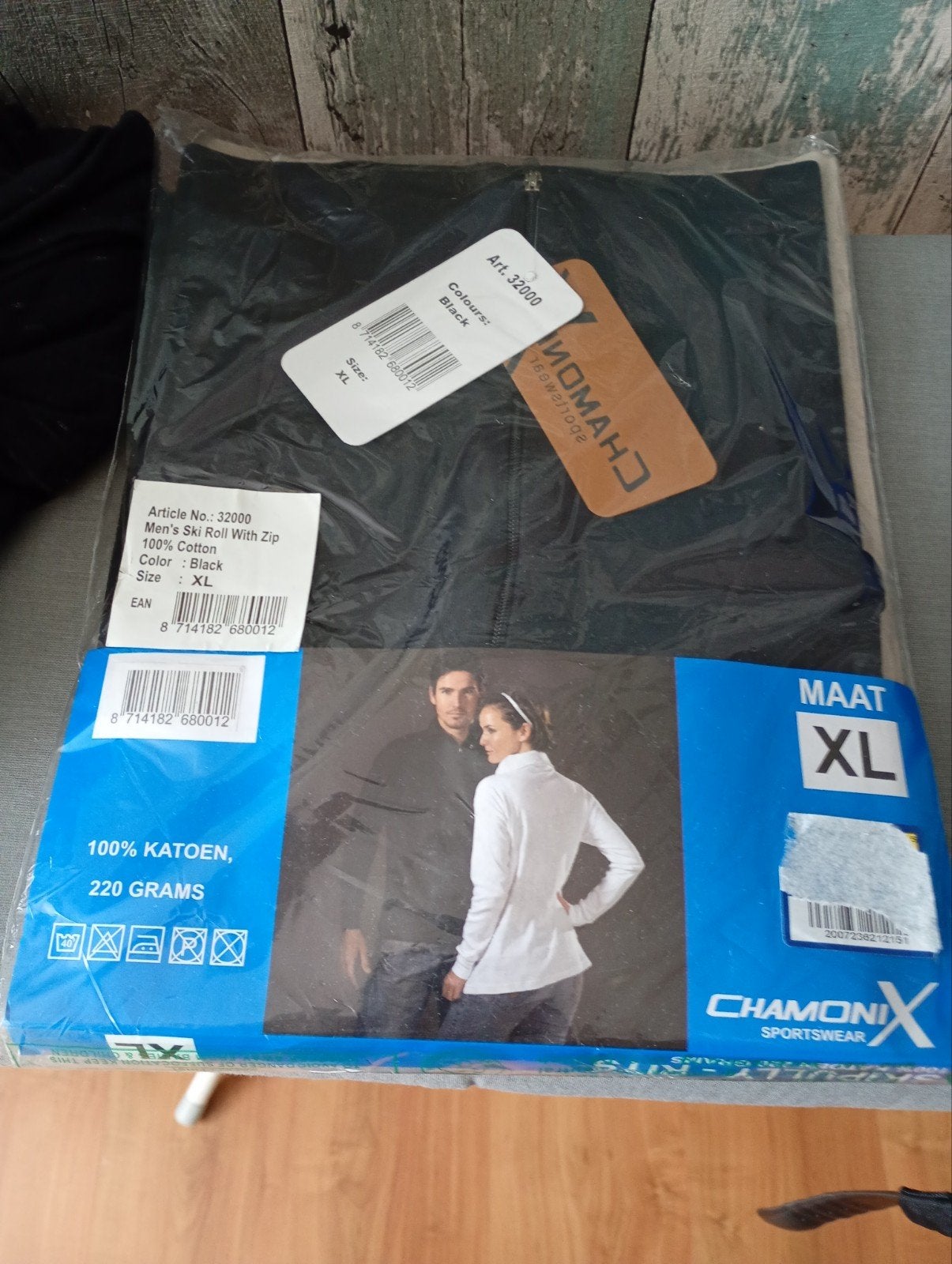 Chamonix skipully met rits - XXL zwart - Nieuw, Kleding | Dames, Chamonix, Overige typen, Maat 46/48 (XL) of groter, Nieuw