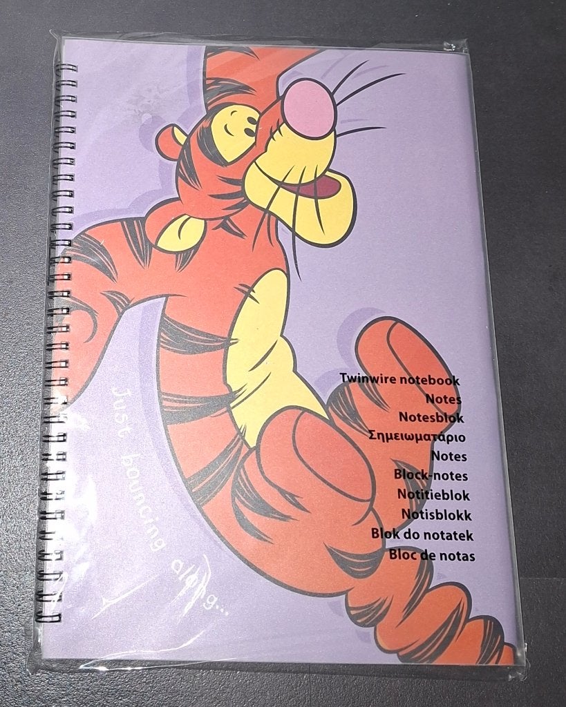 A4 notitieboek Tigger / Teigetje (nieuw in verpakking), Verzamelen, Ophalen of Verzenden, Nieuw