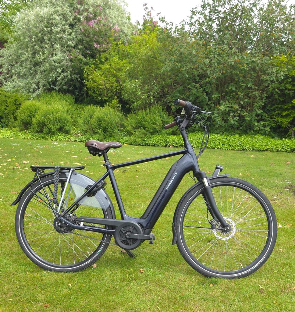 Batavus Finez Power, Fietsen en Brommers, Elektrische fietsen, Zo goed als nieuw, Batavus, 51 tot 55 cm, 50 km per accu of meer