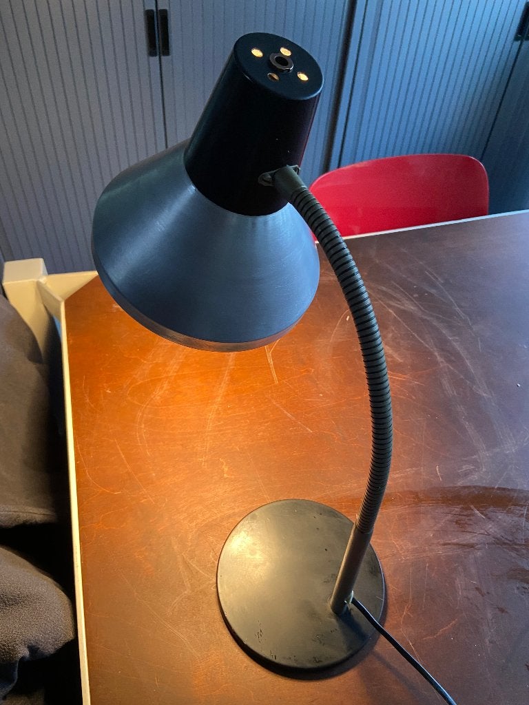 Hala Zeist bureaulamp klassieker seventies, Huis en Inrichting, Lampen | Tafellampen, 50 cm, Bureaulamp, Gebruikt, Overige merken