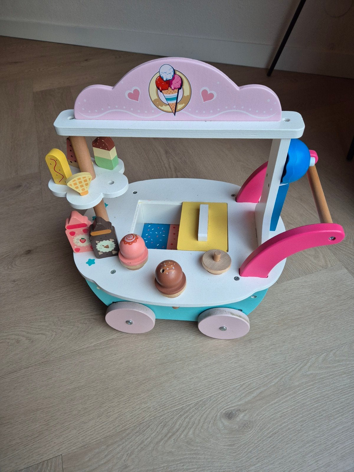 Houten Ijskar!!, Ophalen, Gebruikt, Jongen of Meisje