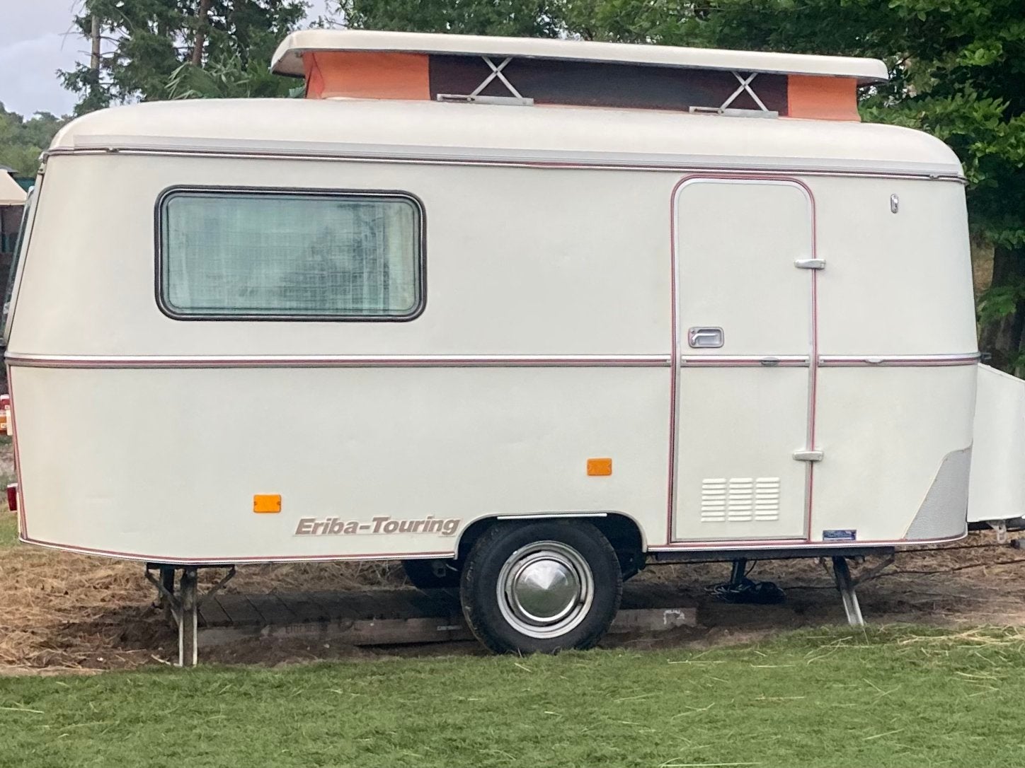 Eriba Triton O (QB) 1978, Caravans en Kamperen, Caravans, Particulier, 500 - 750 kg, Eriba, Kachel