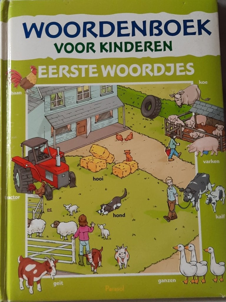 Woordenboek voor kinderen - eerste woordjes, Boeken, Verzenden, Zo goed als nieuw