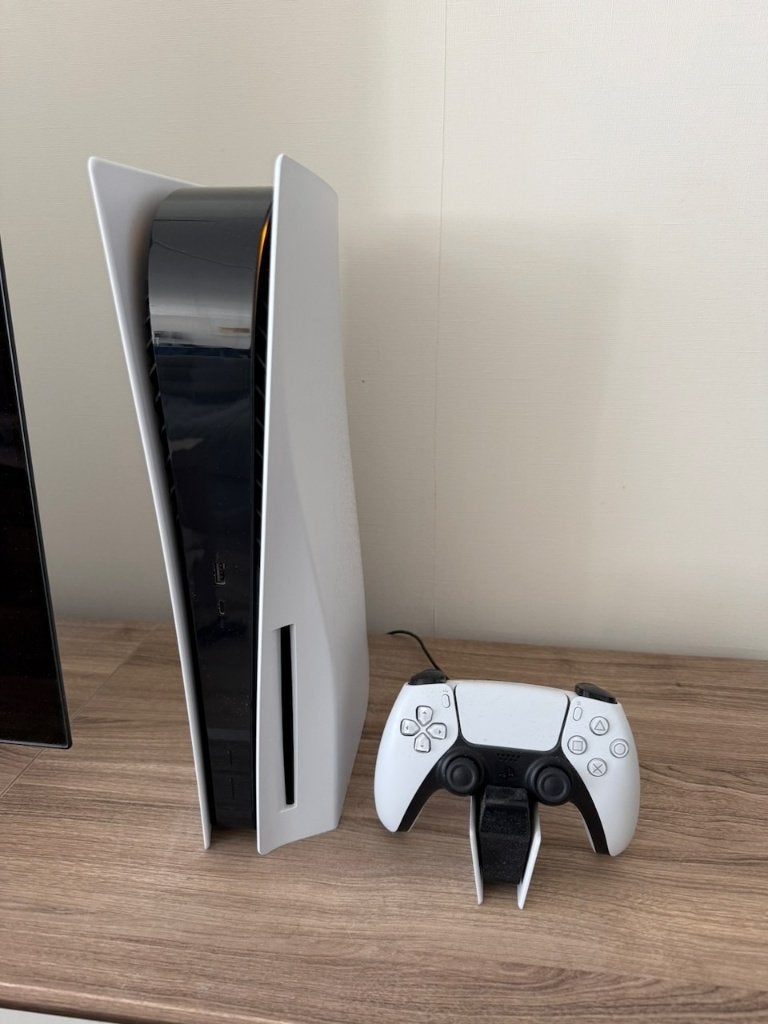 PlayStation 5 Disc Edition + DualSense oplaadstation, Ophalen of Verzenden, Zo goed als nieuw, Playstation 5