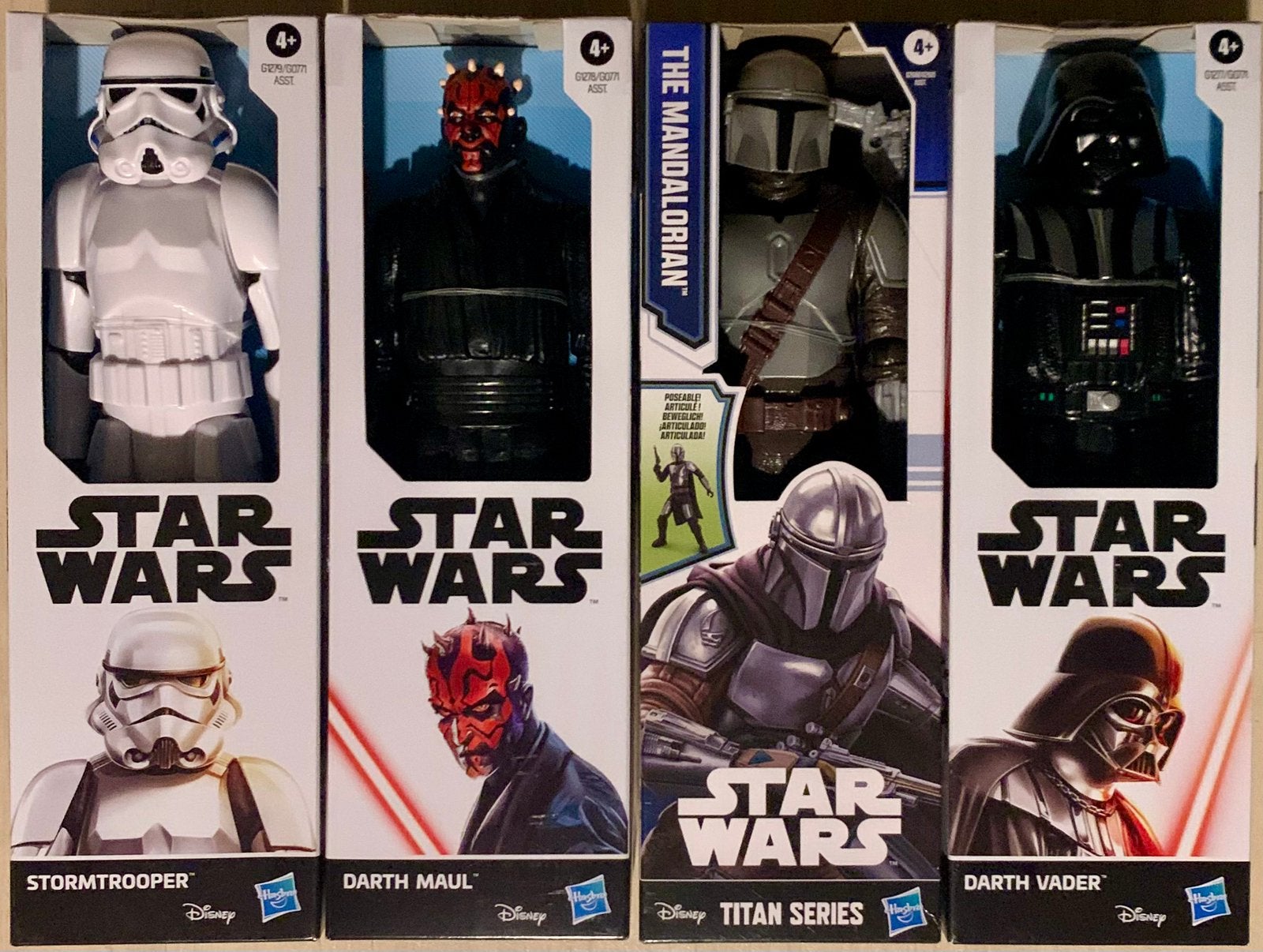 4x Star Wars Action Figure [30cm] Hasbro, New, Ophalen of Verzenden, Nieuw, Actiefiguurtje