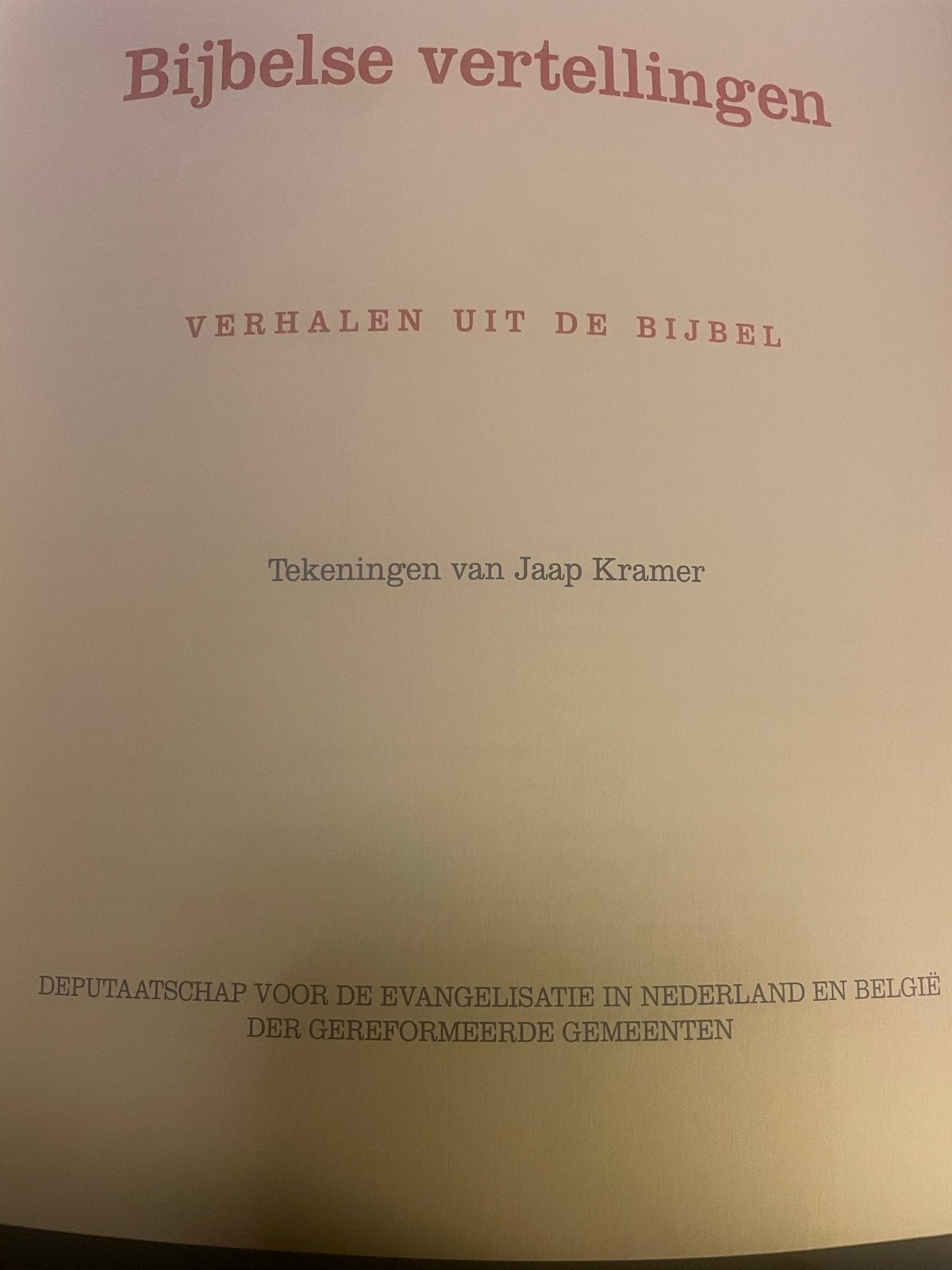 Bijbelse vertellingen: Verhalen uit de Bijbel (H. van Dam), Ophalen of Verzenden, Zo goed als nieuw, Christendom | Protestants
