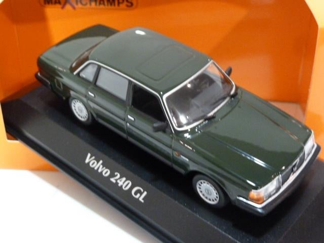 Maxichamps Minichamps Volvo 240 GL 1986 Groen 1:43 940171404, Hobby en Vrije tijd, Modelauto's | 1:43, Ophalen of Verzenden, Nieuw