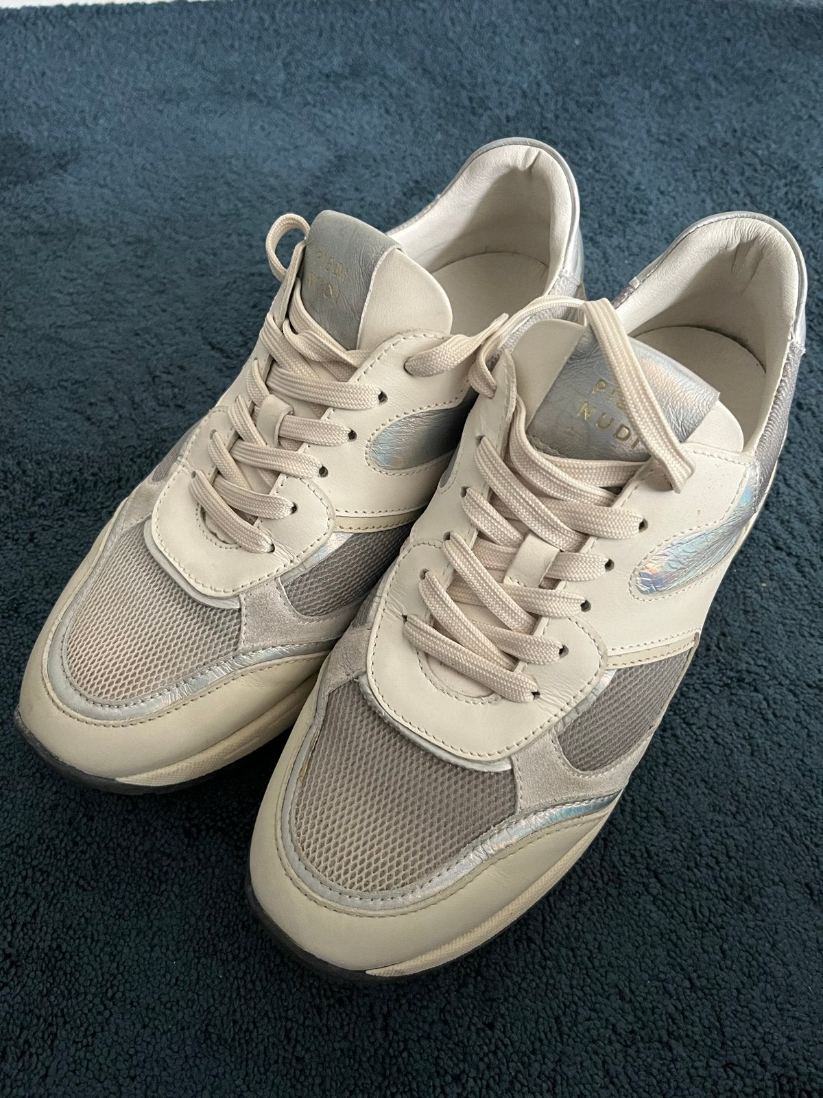 Piedi Nudi sneakers maat 39 H, Kleding | Dames, Ophalen of Verzenden, Zo goed als nieuw, Beige, Sneakers of Gympen