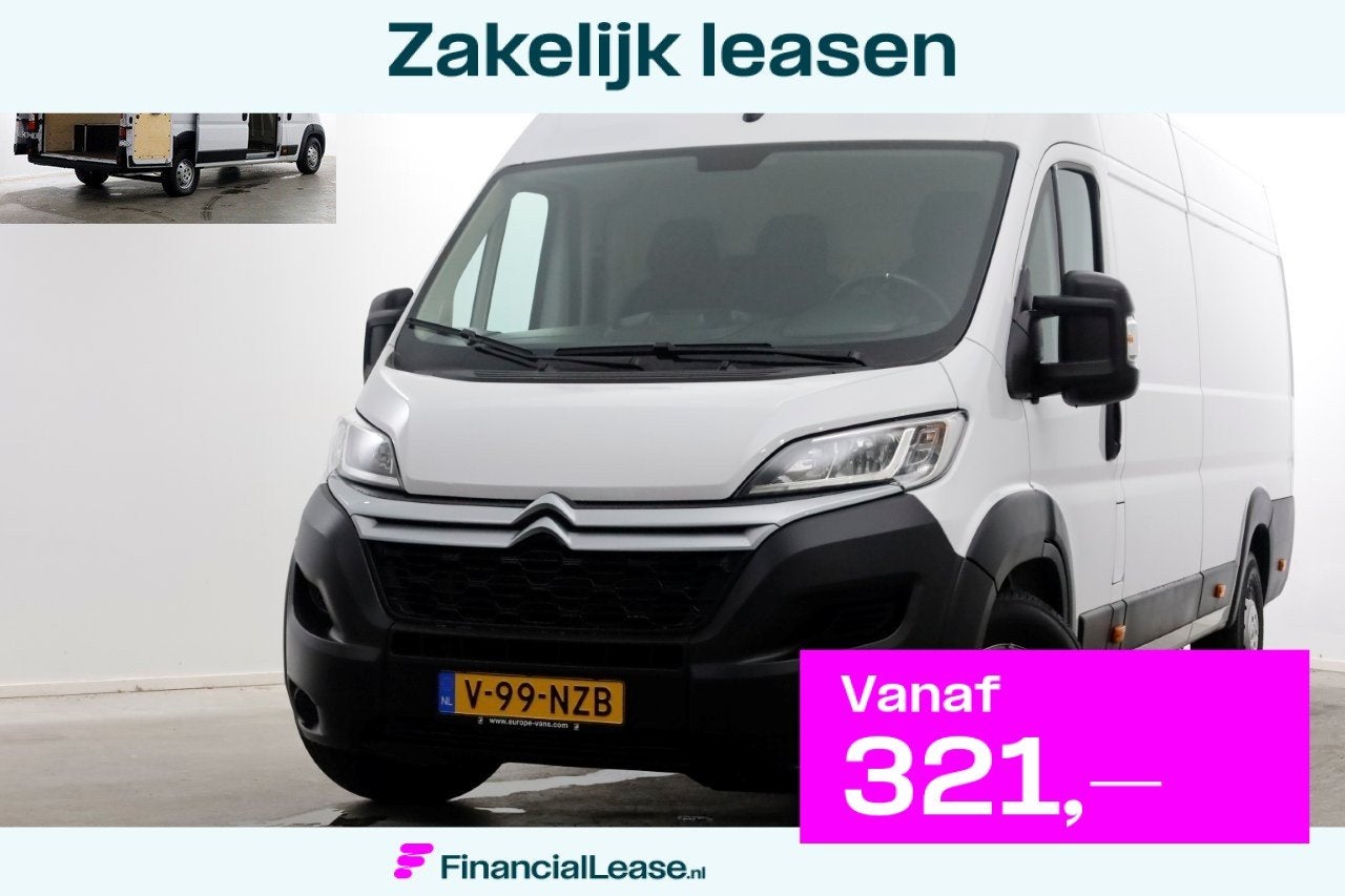 Citroën Jumper 2.2 BlueHDi 165pk L4H2 Airco/Navi/Camera 05-, Voorwielaandrijving, Gebruikt, Euro 6, 4 cilinders