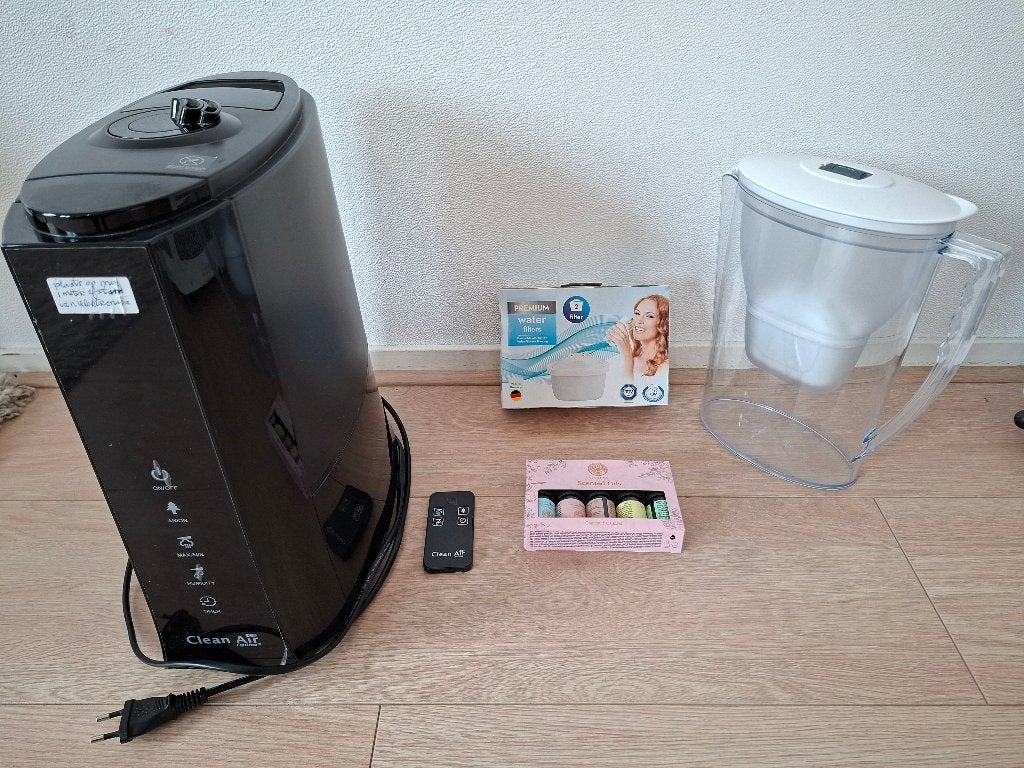 Luchtbevochtiger Clean Air Optima CA-603 + waterkanfilter, Ophalen of Verzenden, Gebruikt, Luchtbevochtiger