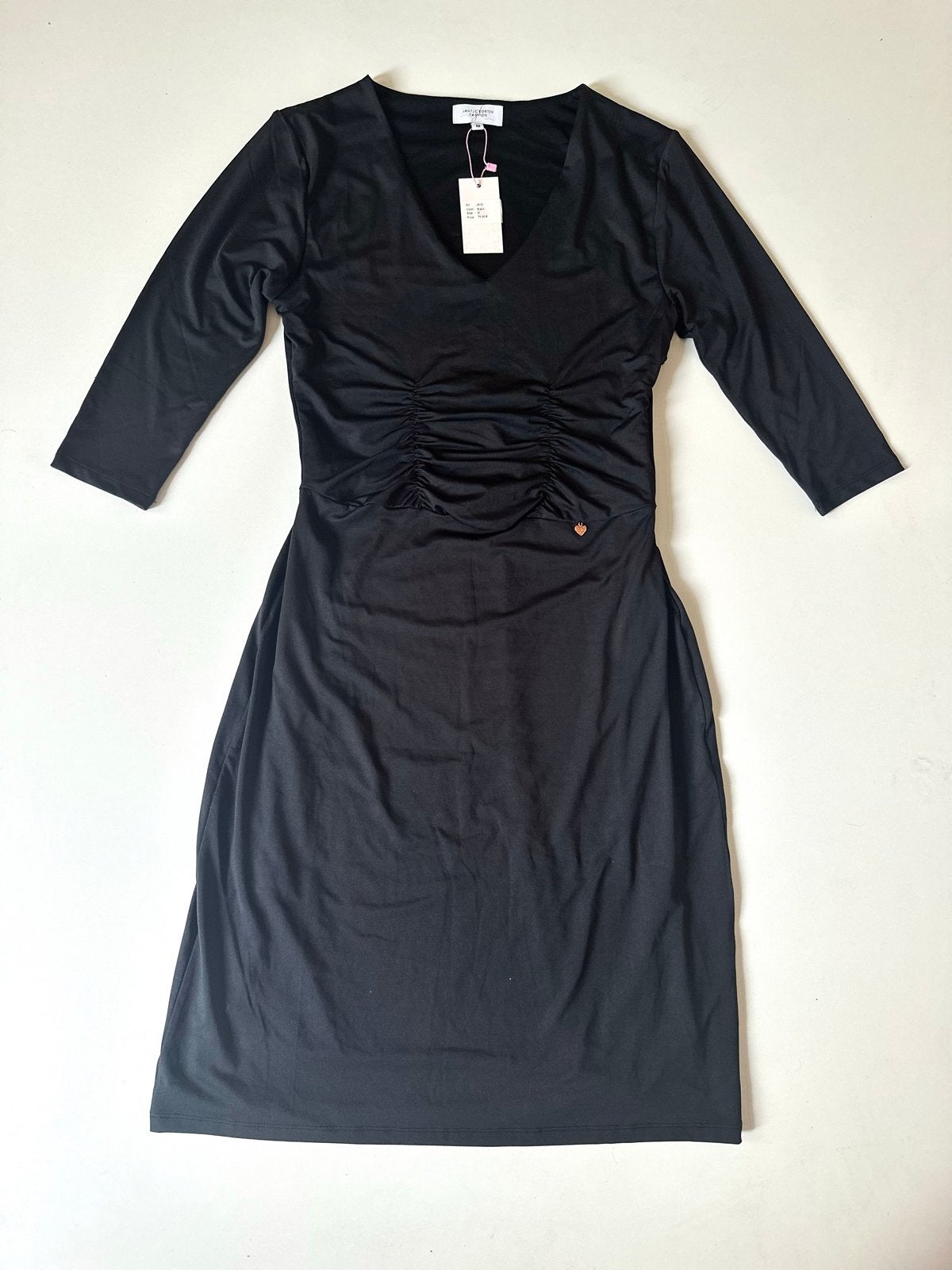 Jantje Korten Fashion Zwarte Jurk Maat M, Maat 38/40 (M), Zwart, Nieuw, Ophalen of Verzenden